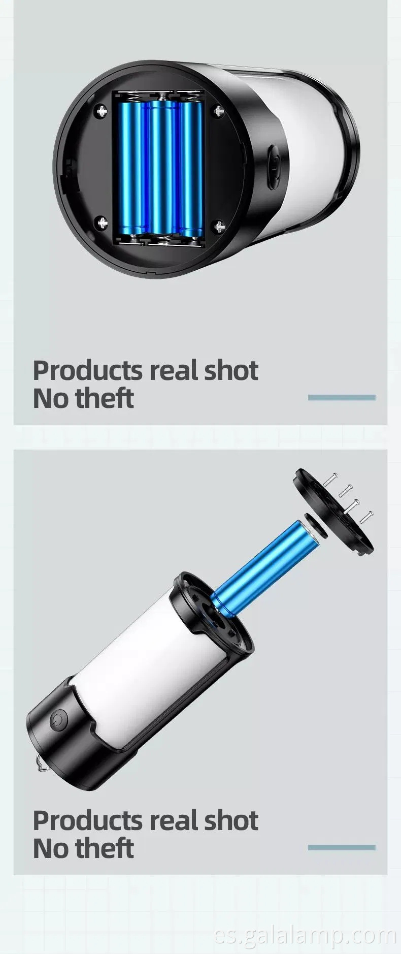 Luz LED solar al aire libre recargable para uso de emergencia